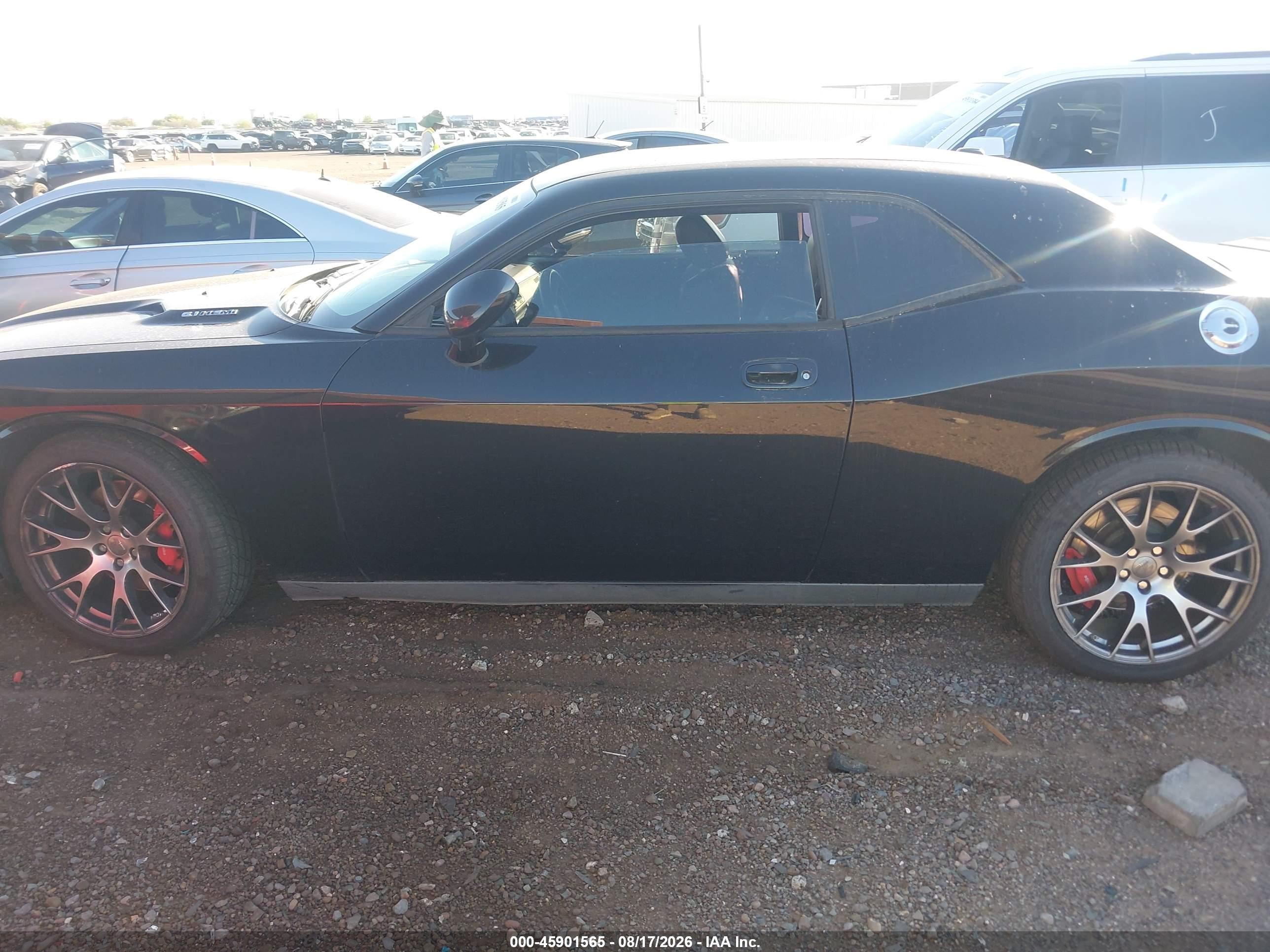 2010 Dodge Challenger Srt8 Black vin: 2B3CJ7DW7AH109569