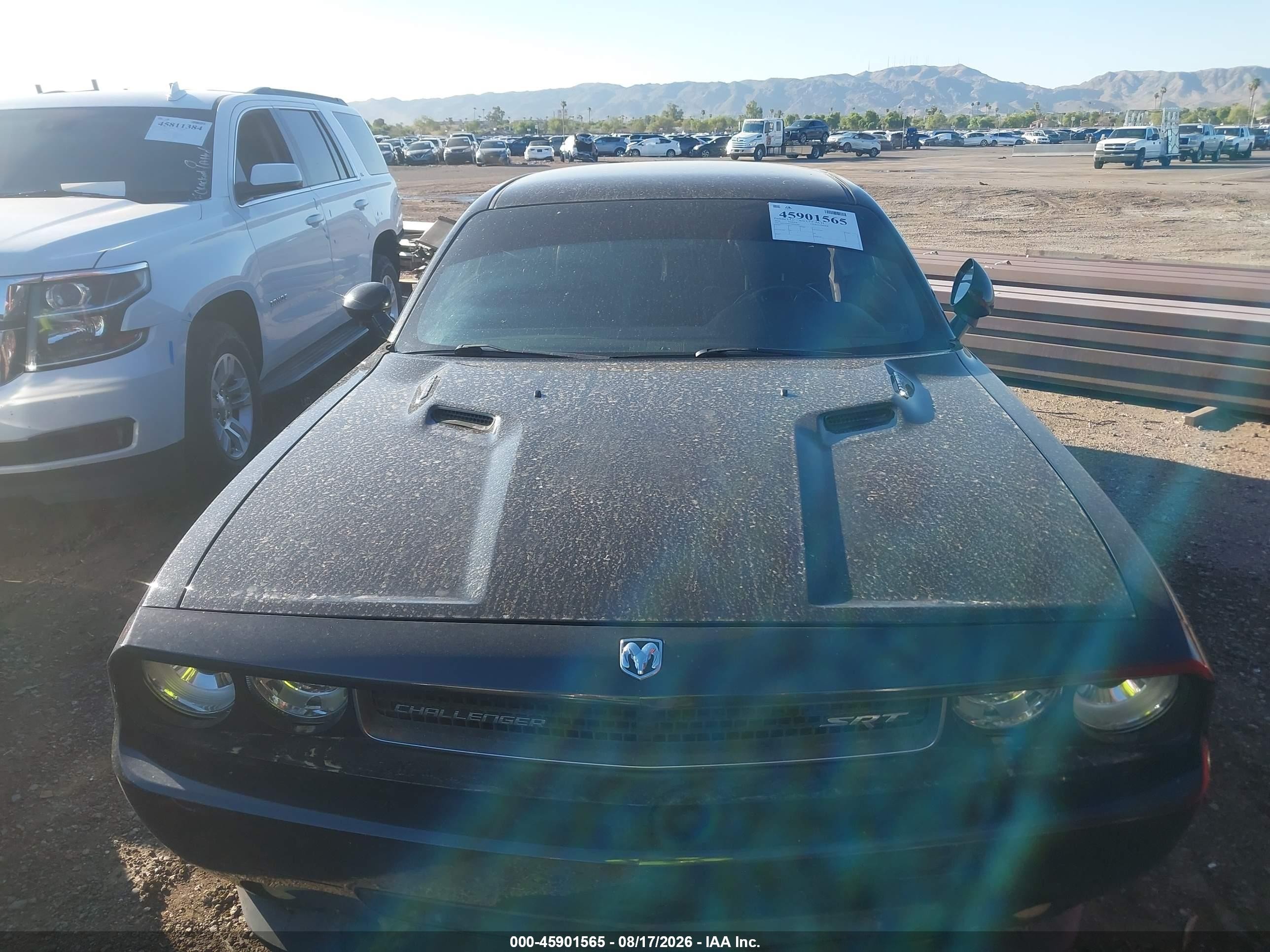 2010 Dodge Challenger Srt8 Black vin: 2B3CJ7DW7AH109569