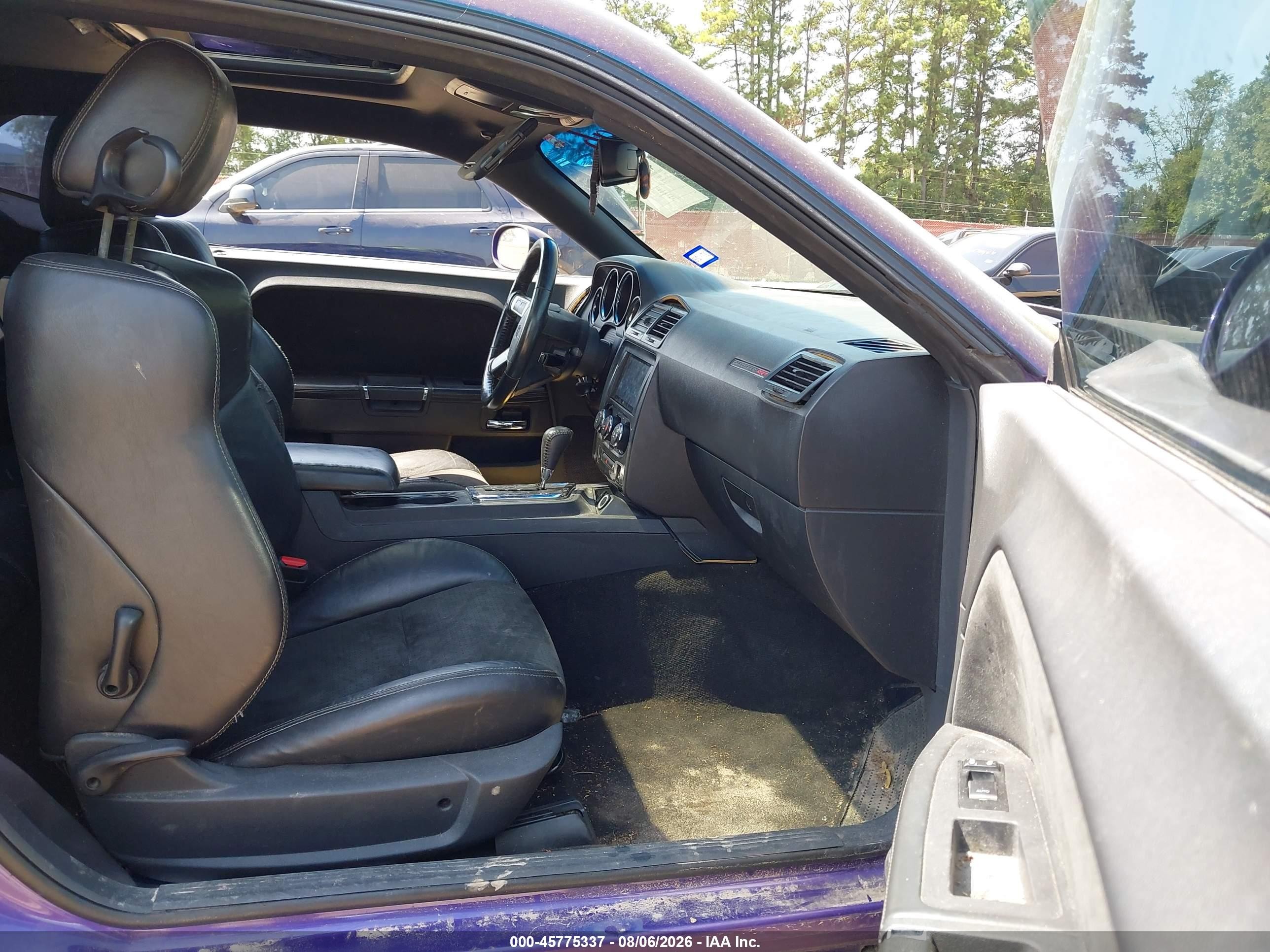 2010 Dodge Challenger Srt8 Purple vin: 2B3CJ7DW7AH190671