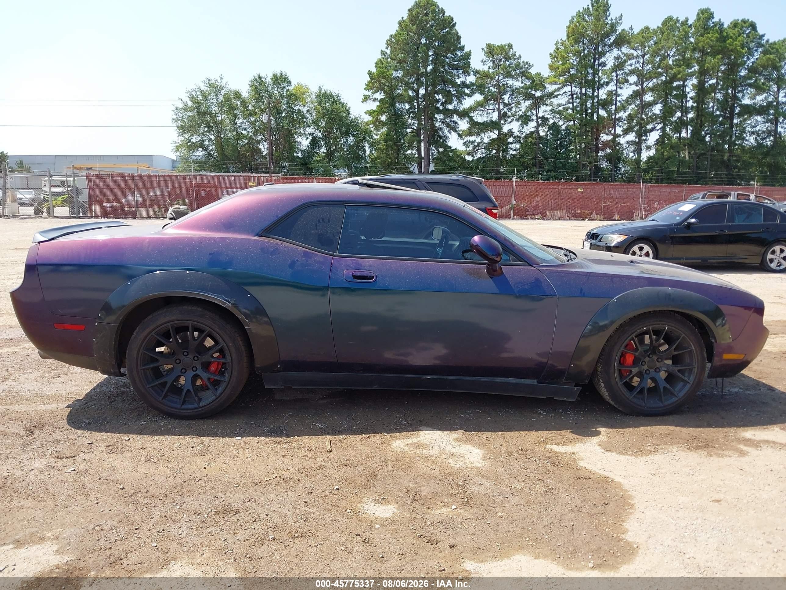 2010 Dodge Challenger Srt8 Purple vin: 2B3CJ7DW7AH190671