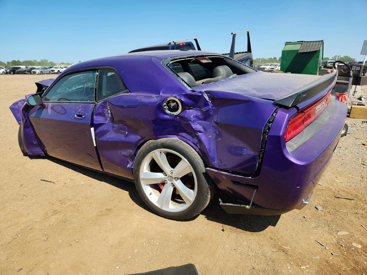 2010 Dodge Challenger Srt-8 Purple vin: 2B3CJ7DW8AH173149