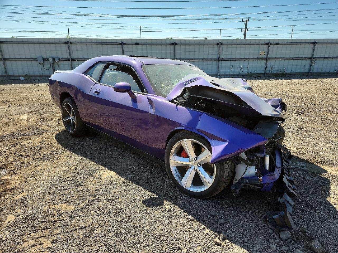 2010 Dodge Challenger Srt-8 Purple vin: 2B3CJ7DW8AH173149