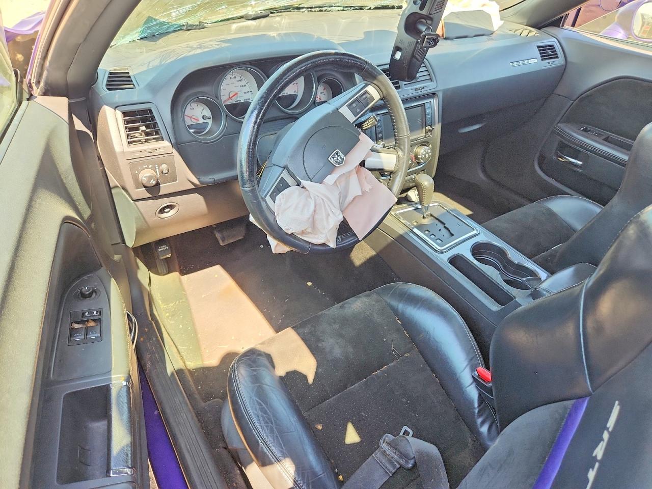 2010 Dodge Challenger Srt-8 Purple vin: 2B3CJ7DW8AH173149