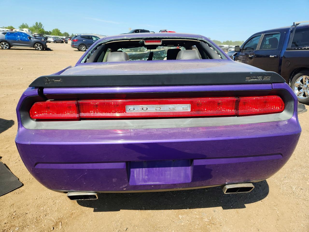 2010 Dodge Challenger Srt-8 Purple vin: 2B3CJ7DW8AH173149