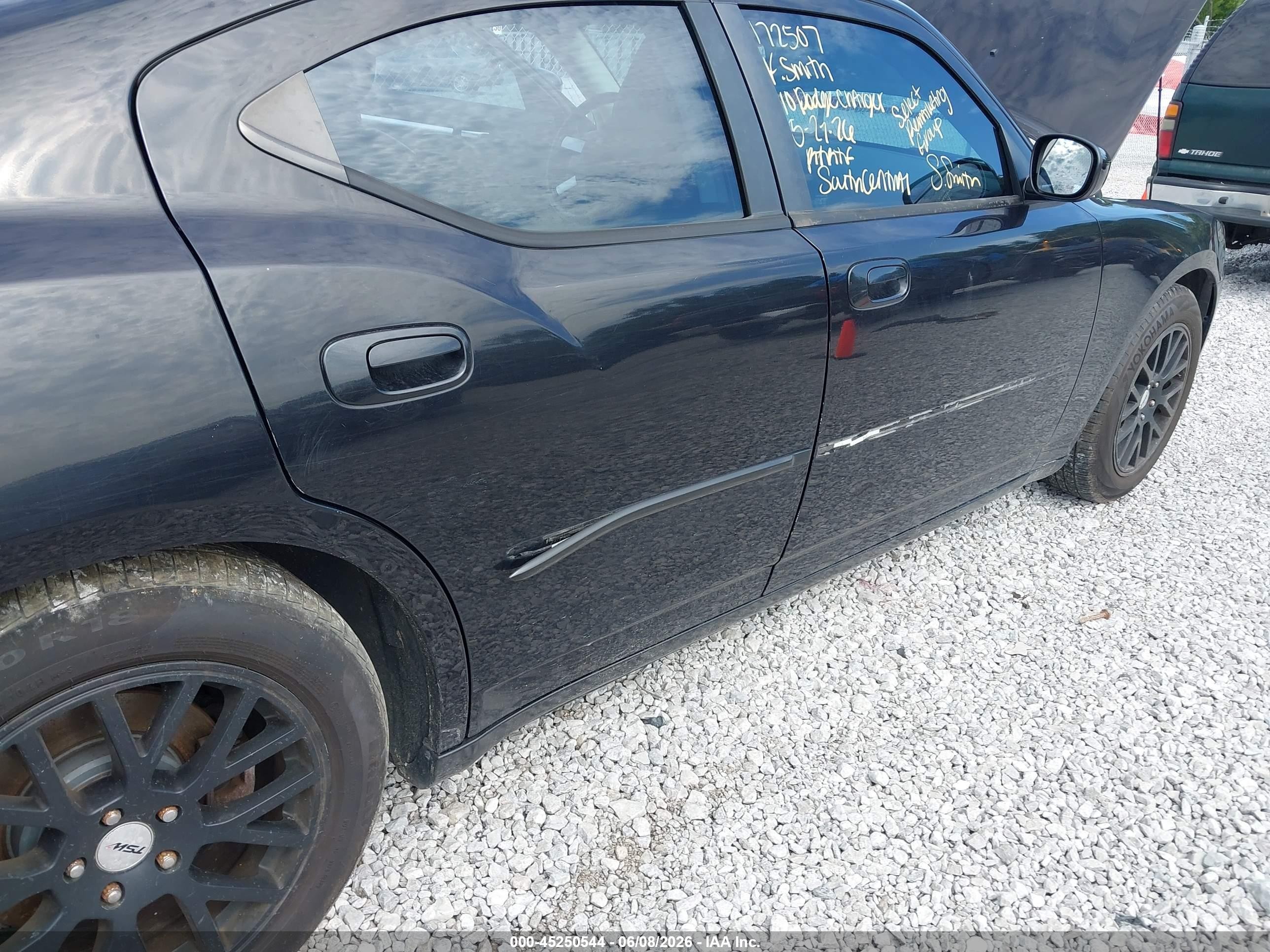 2010 Dodge Charger Sxt Черный vin: 2B3CK3CV5AH172507