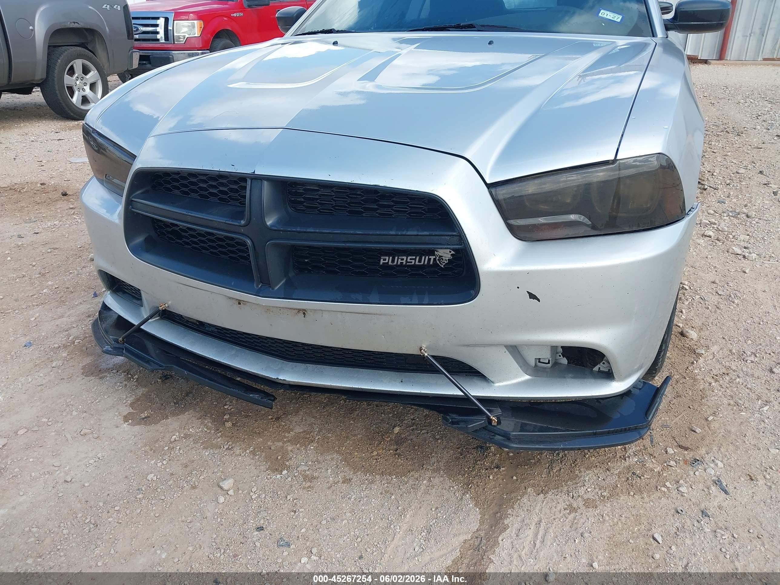 2011 Dodge Charger Police Silver vin: 2B3CL1CT1BH574512