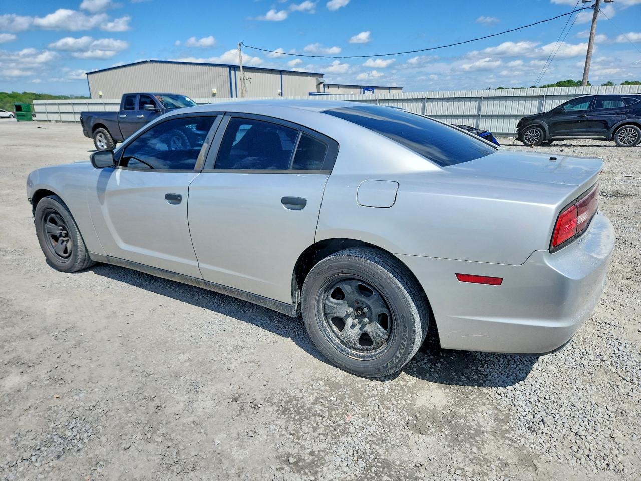 2011 Dodge Charger Police Silver vin: 2B3CL1CT8BH574443