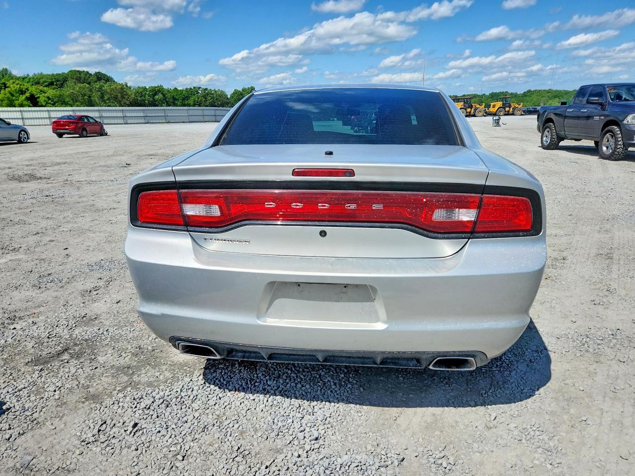 2011 Dodge Charger Police Silver vin: 2B3CL1CT8BH574443