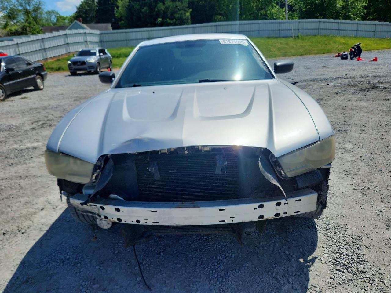 2011 Dodge Charger Police Silver vin: 2B3CL1CT8BH574443