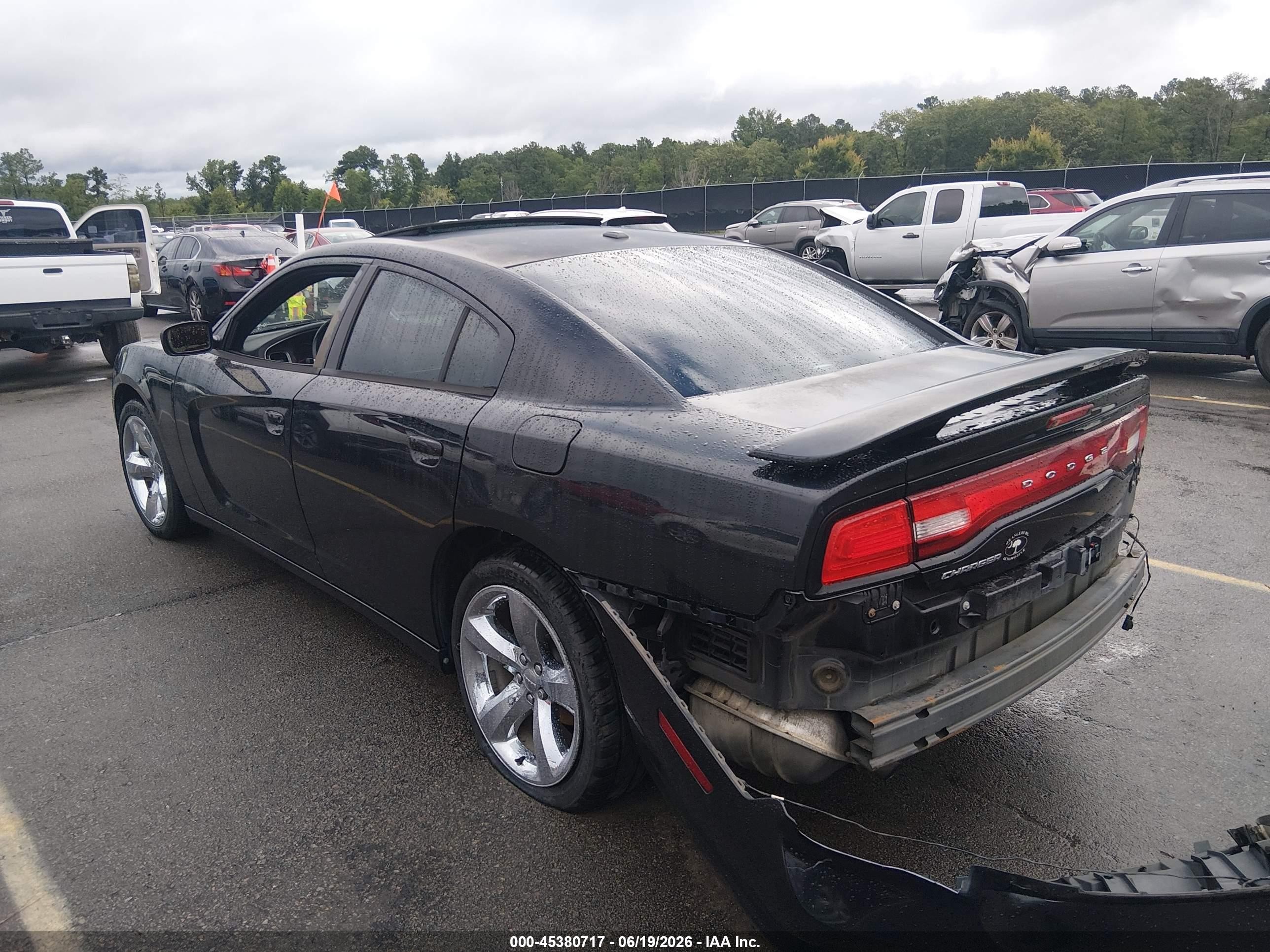 2011 Dodge Charger Rallye Plus Black vin: 2B3CL3CG0BH513604