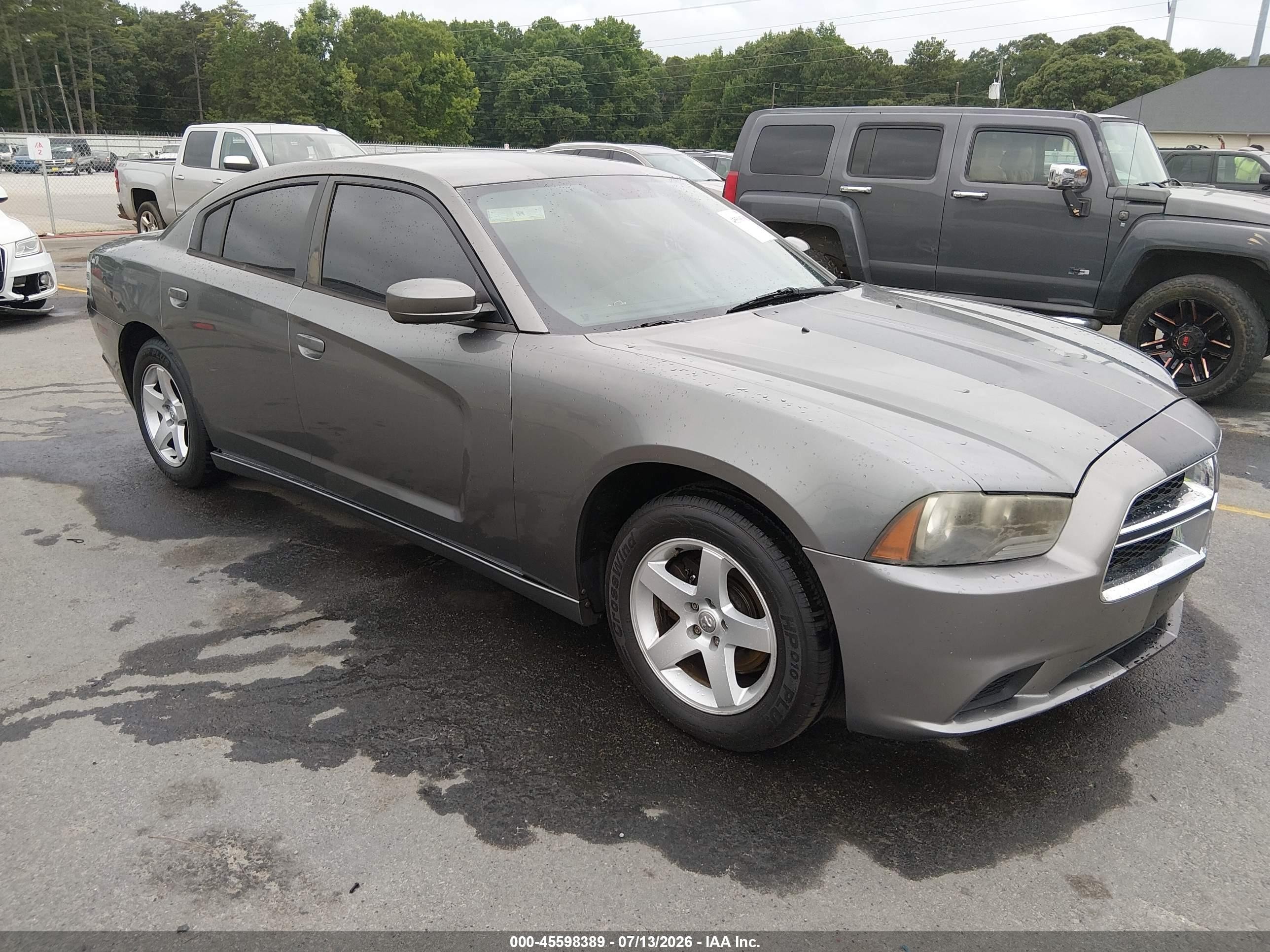 2011 Dodge Charger   Gray vin: 2B3CL3CG0BH524229