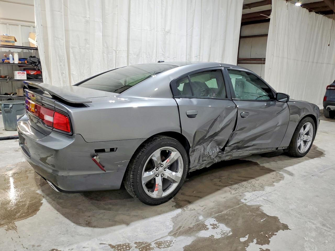 2011 Dodge Charger Gray vin: 2B3CL3CG1BH590059