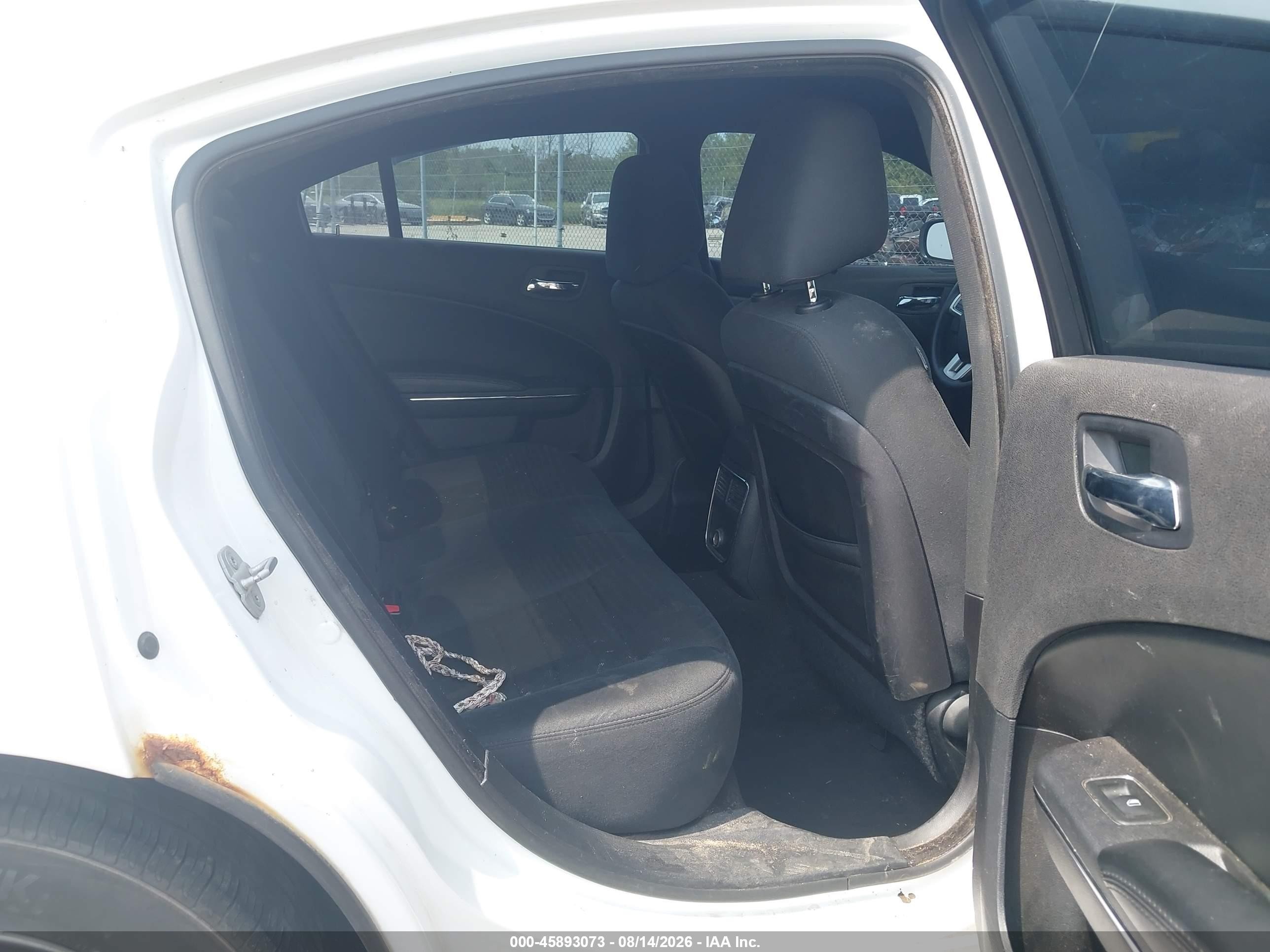 2011 Dodge Charger White vin: 2B3CL3CG2BH577725