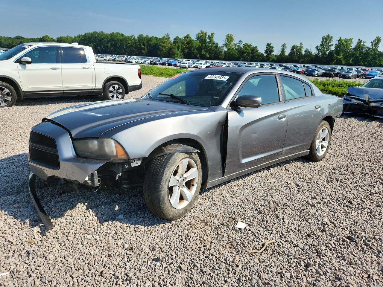 2011 Dodge Charger Серый vin: 2B3CL3CG2BH606107
