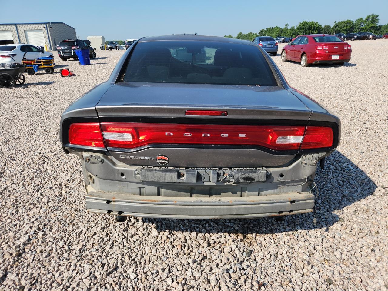2011 Dodge Charger Gray vin: 2B3CL3CG2BH606107