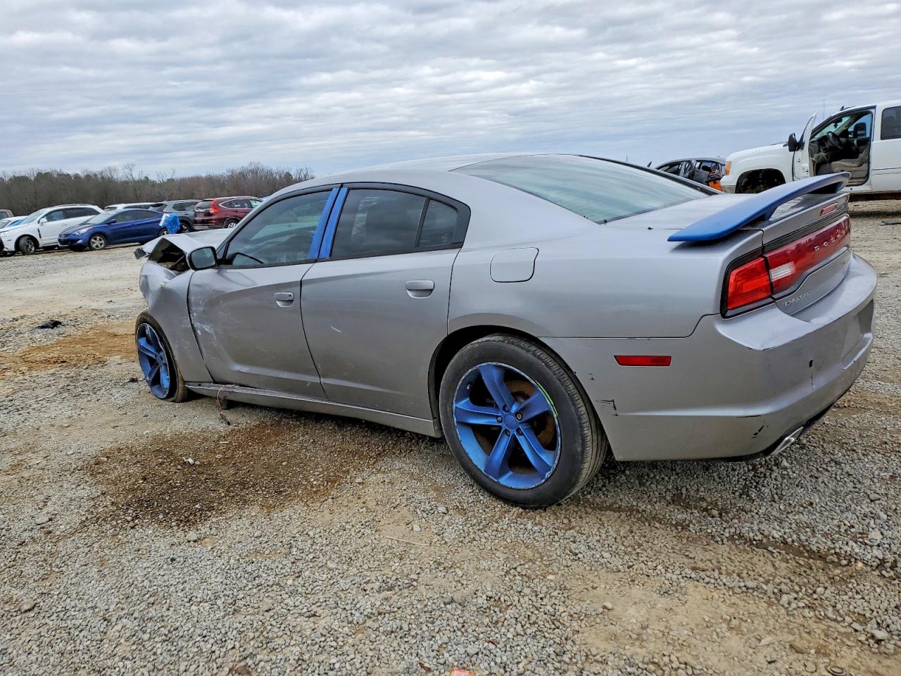 2011 Dodge Charger Серый vin: 2B3CL3CG3BH519655