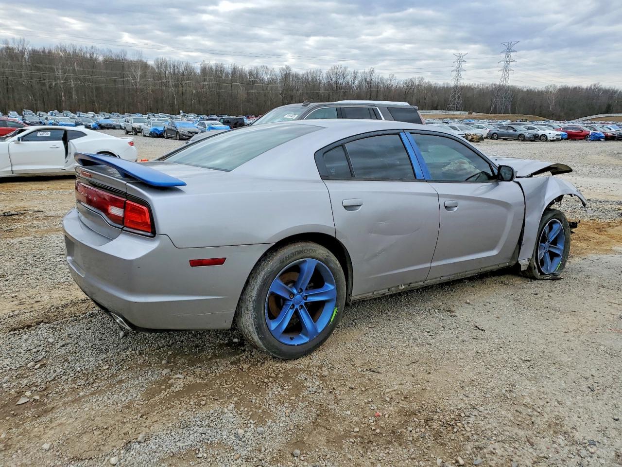 2011 Dodge Charger Серый vin: 2B3CL3CG3BH519655