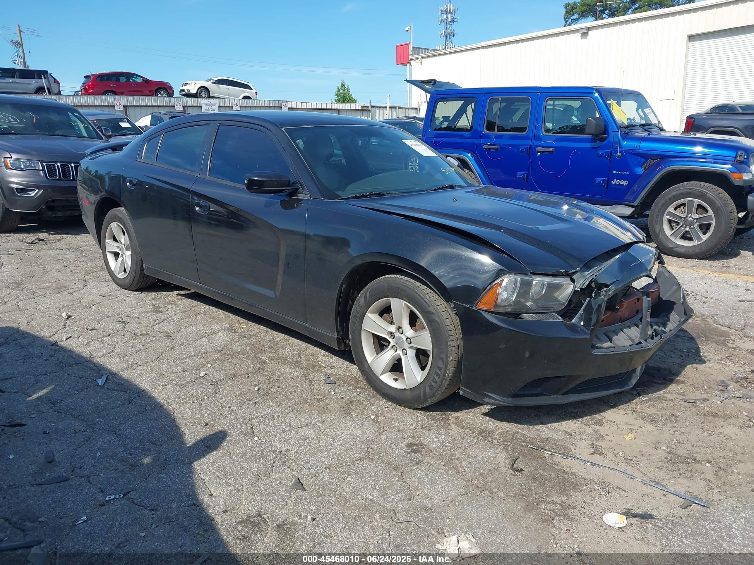 2011 Dodge Charger   Black vin: 2B3CL3CG3BH525097