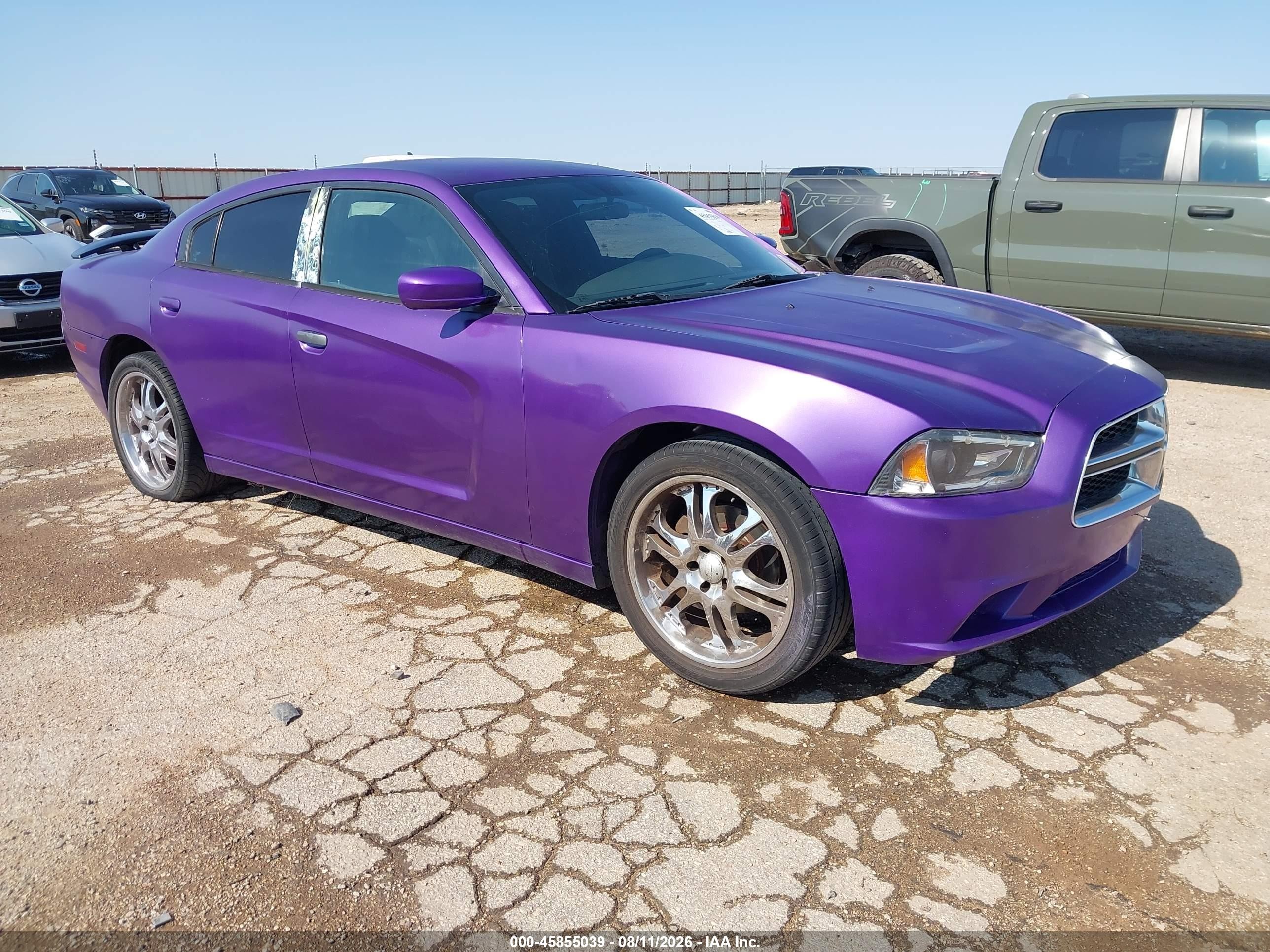 2011 Dodge Charger   Purple vin: 2B3CL3CG3BH534821