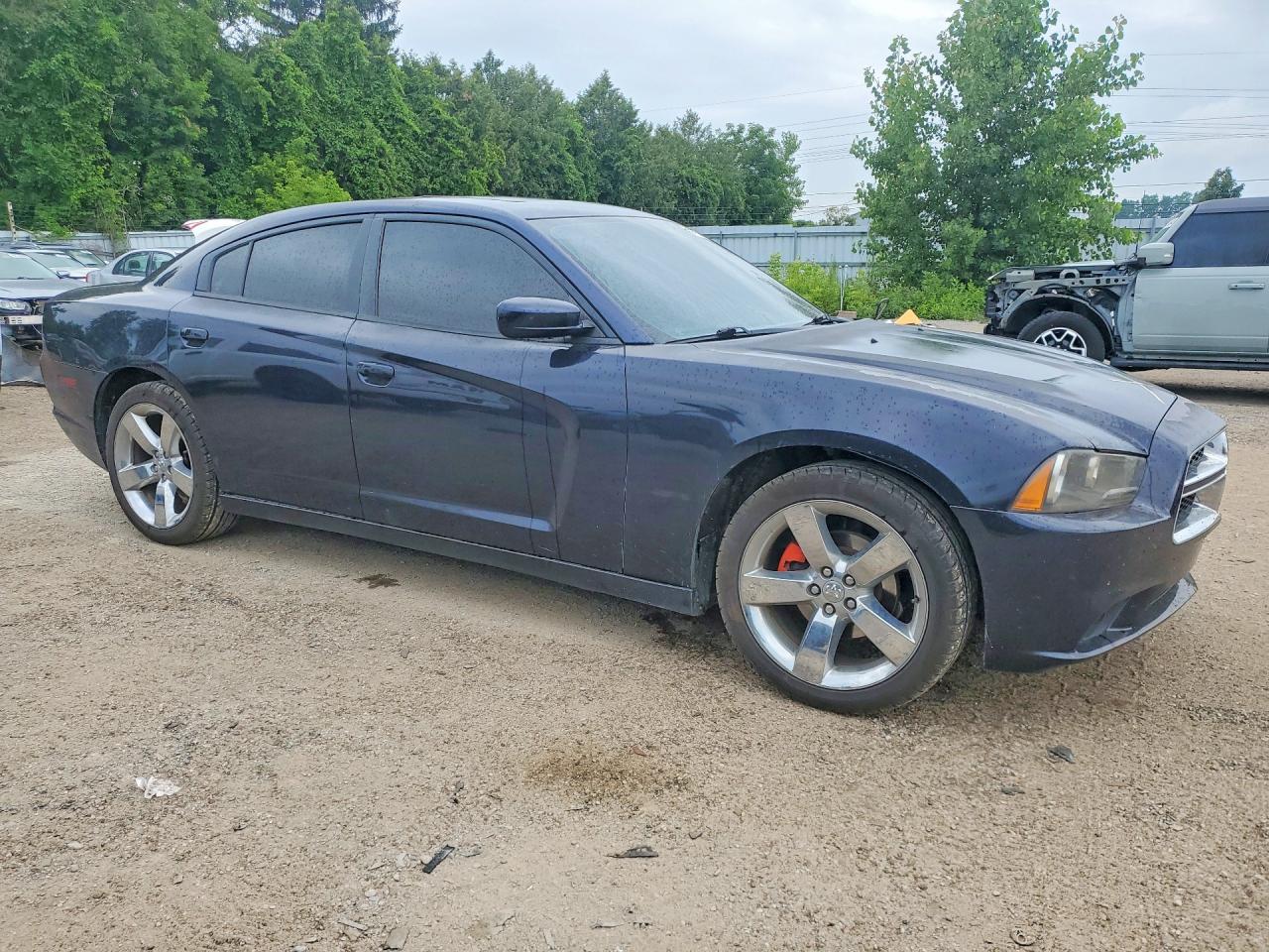 2011 Dodge Charger Blue vin: 2B3CL3CG3BH535290