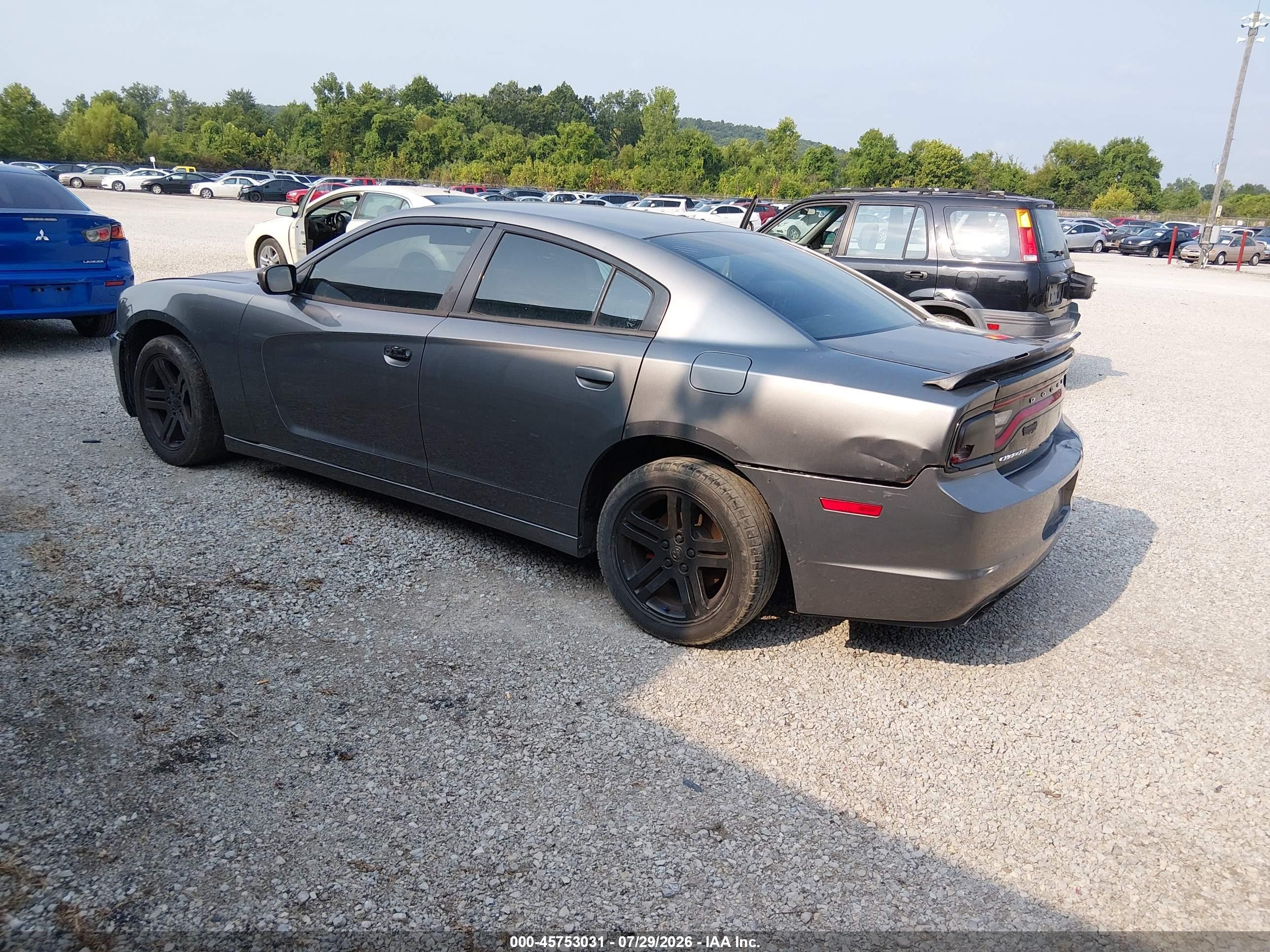 2011 Dodge Charger   Серый vin: 2B3CL3CG3BH544569