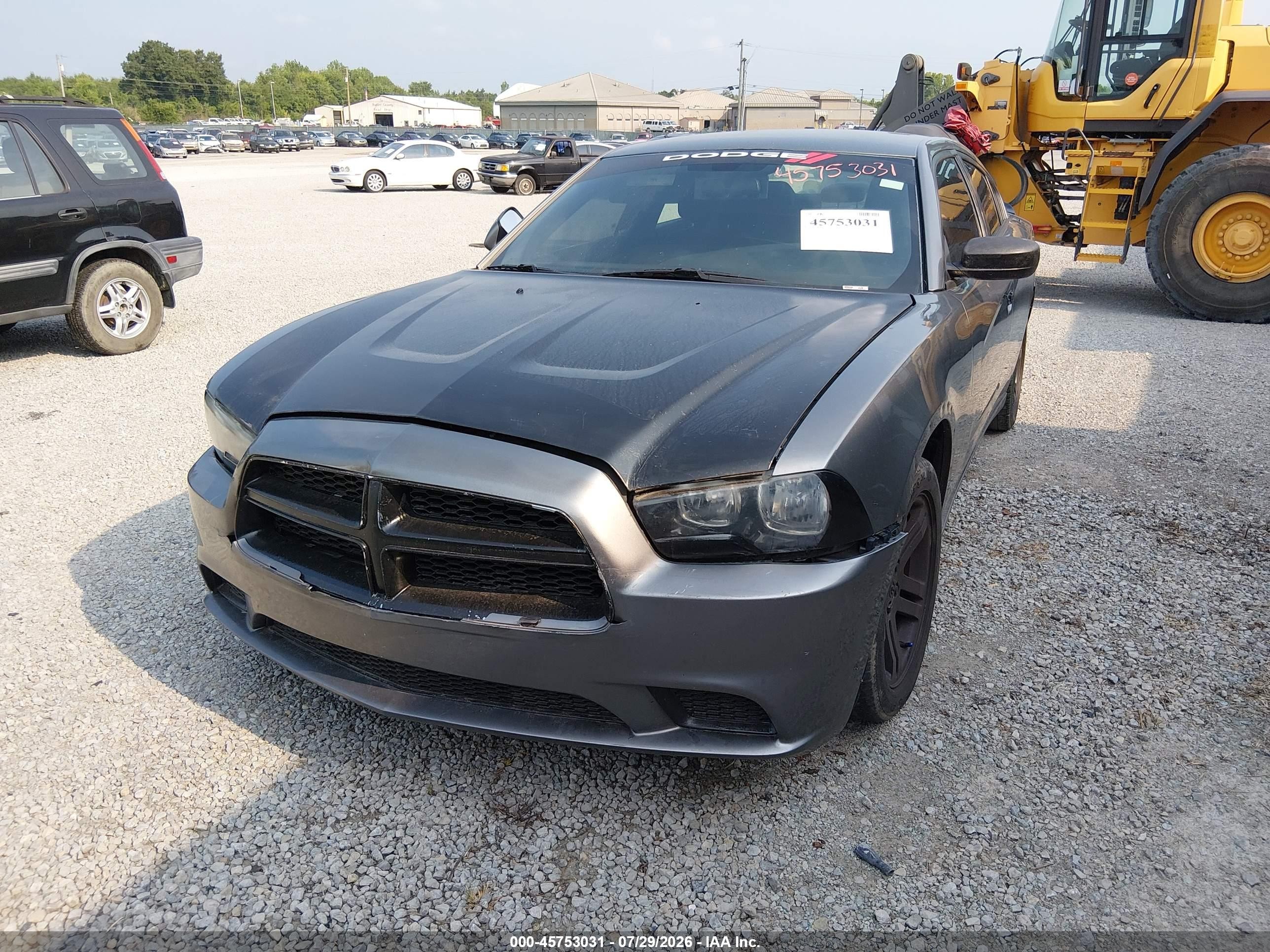 2011 Dodge Charger   Серый vin: 2B3CL3CG3BH544569