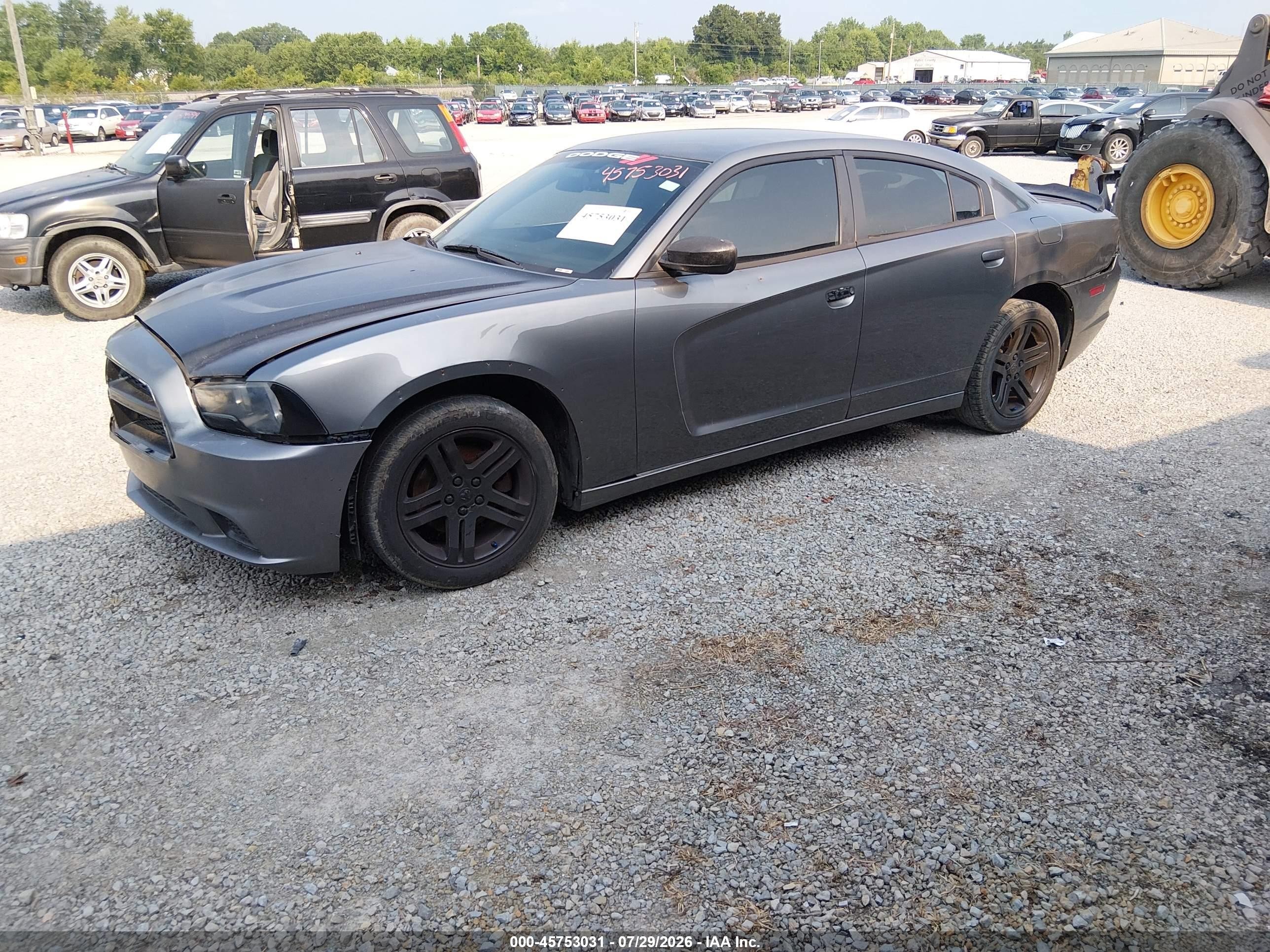 2011 Dodge Charger   Серый vin: 2B3CL3CG3BH544569