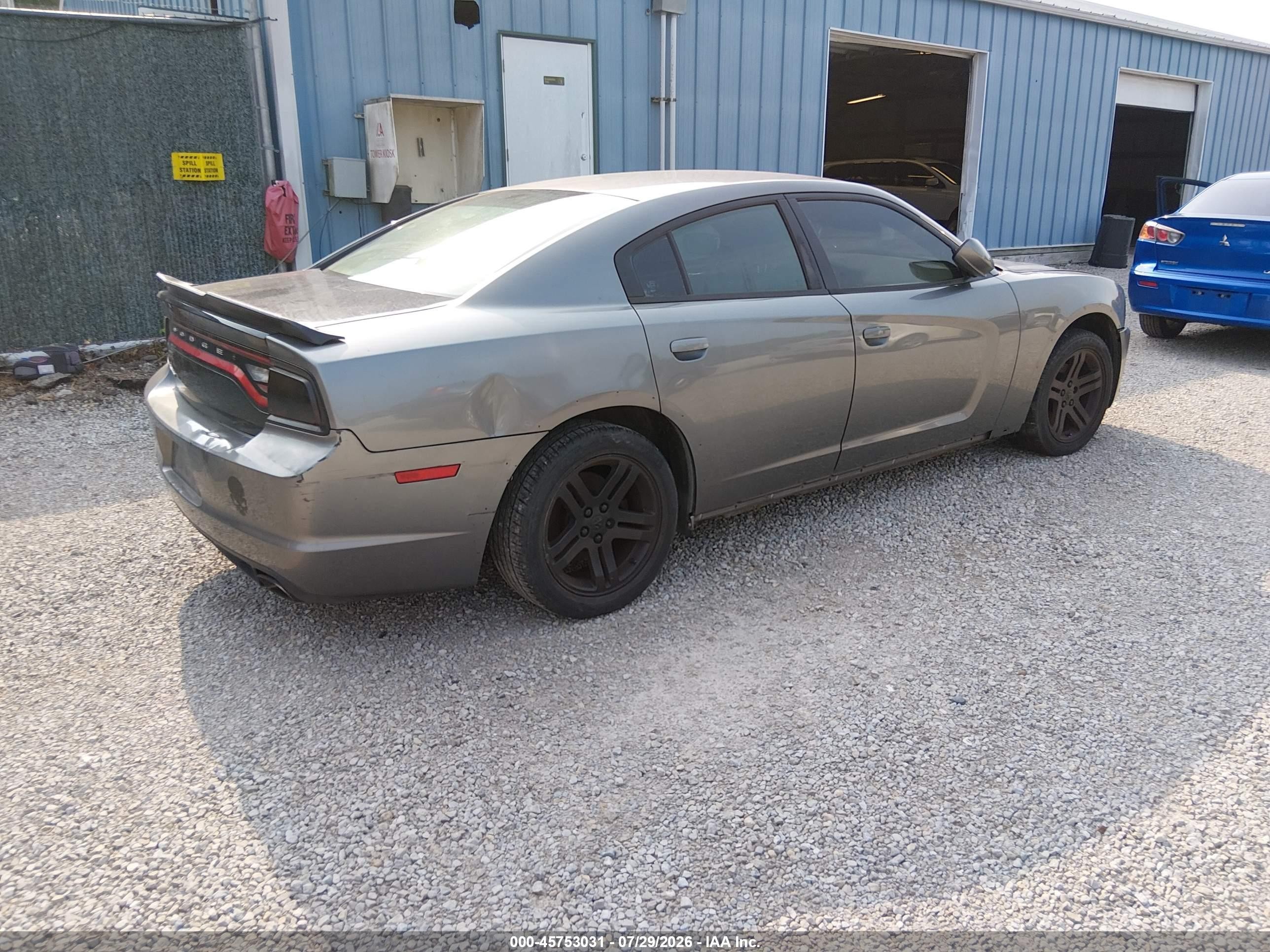2011 Dodge Charger   Серый vin: 2B3CL3CG3BH544569