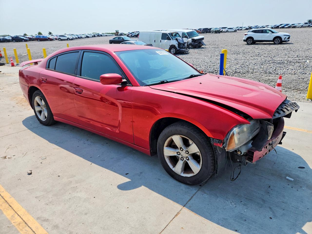 2011 Dodge Charger Красный vin: 2B3CL3CG3BH553403