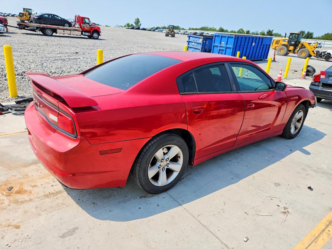 2011 Dodge Charger Красный vin: 2B3CL3CG3BH553403