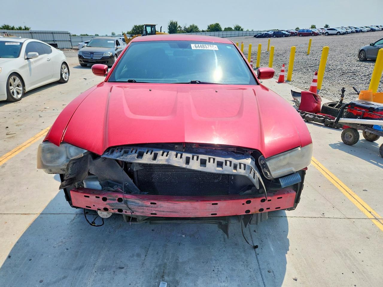 2011 Dodge Charger Красный vin: 2B3CL3CG3BH553403