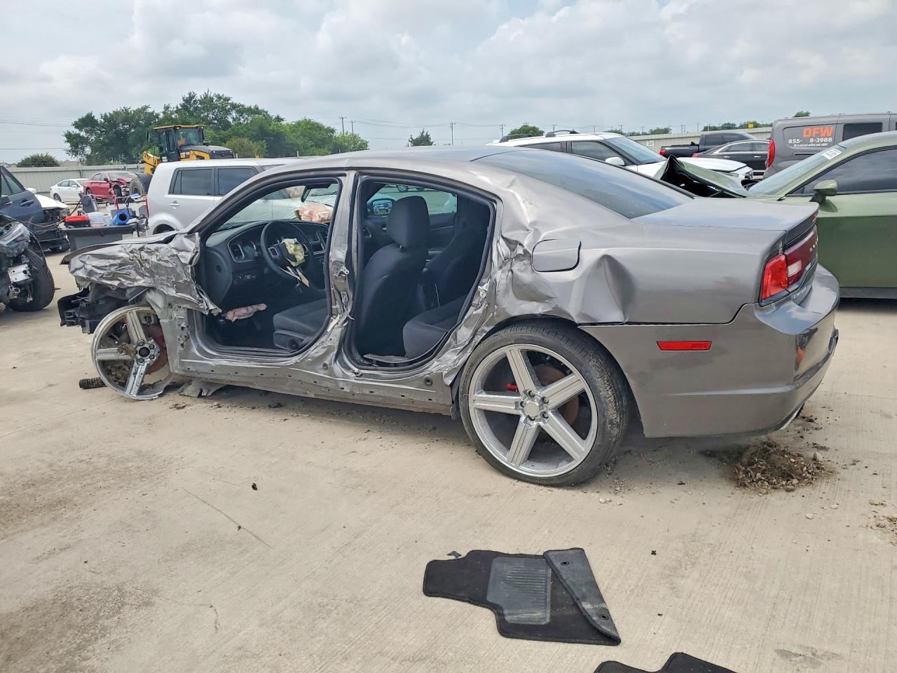 2011 Dodge Charger Gray vin: 2B3CL3CG3BH566779