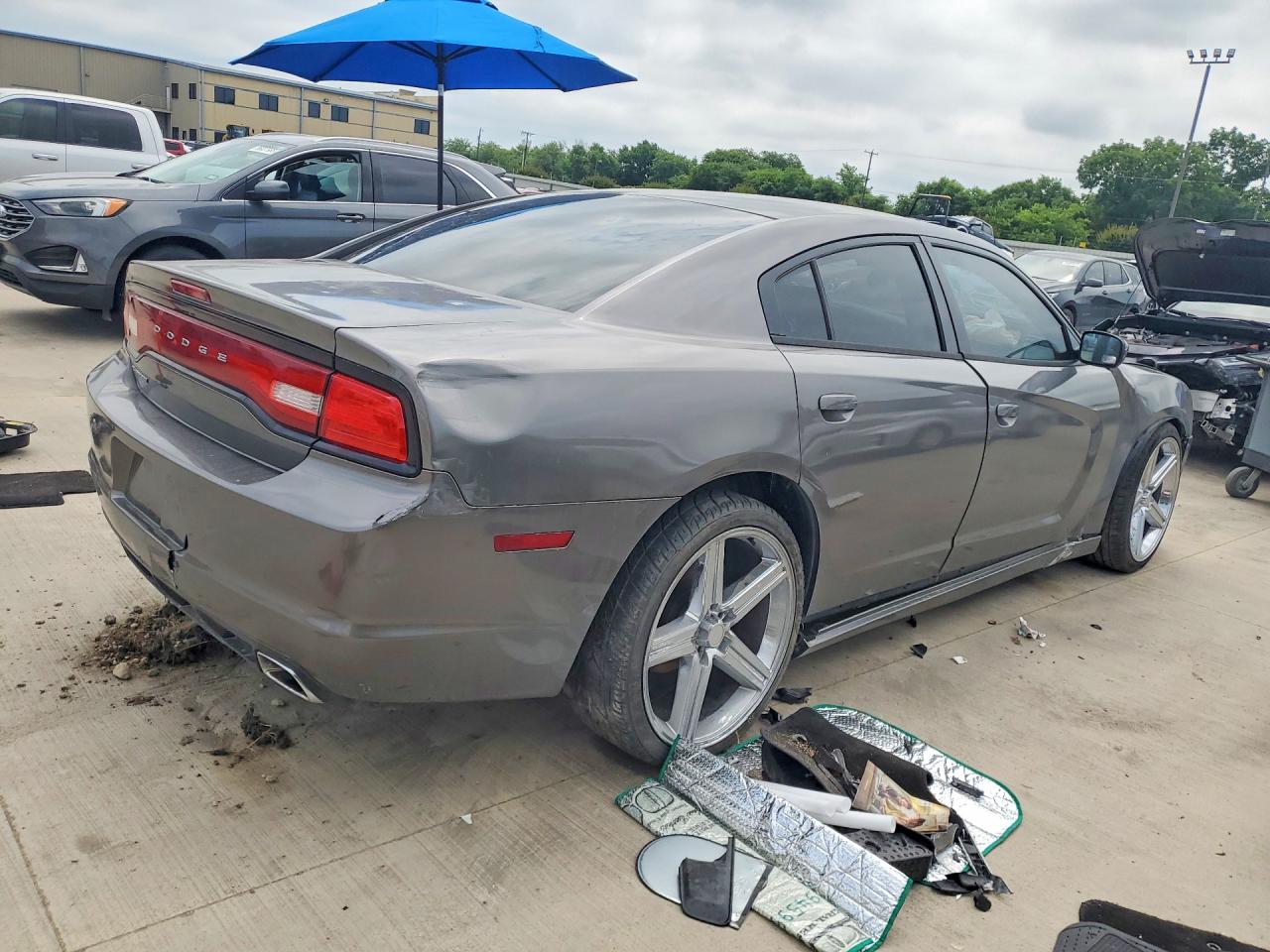 2011 Dodge Charger Gray vin: 2B3CL3CG3BH566779