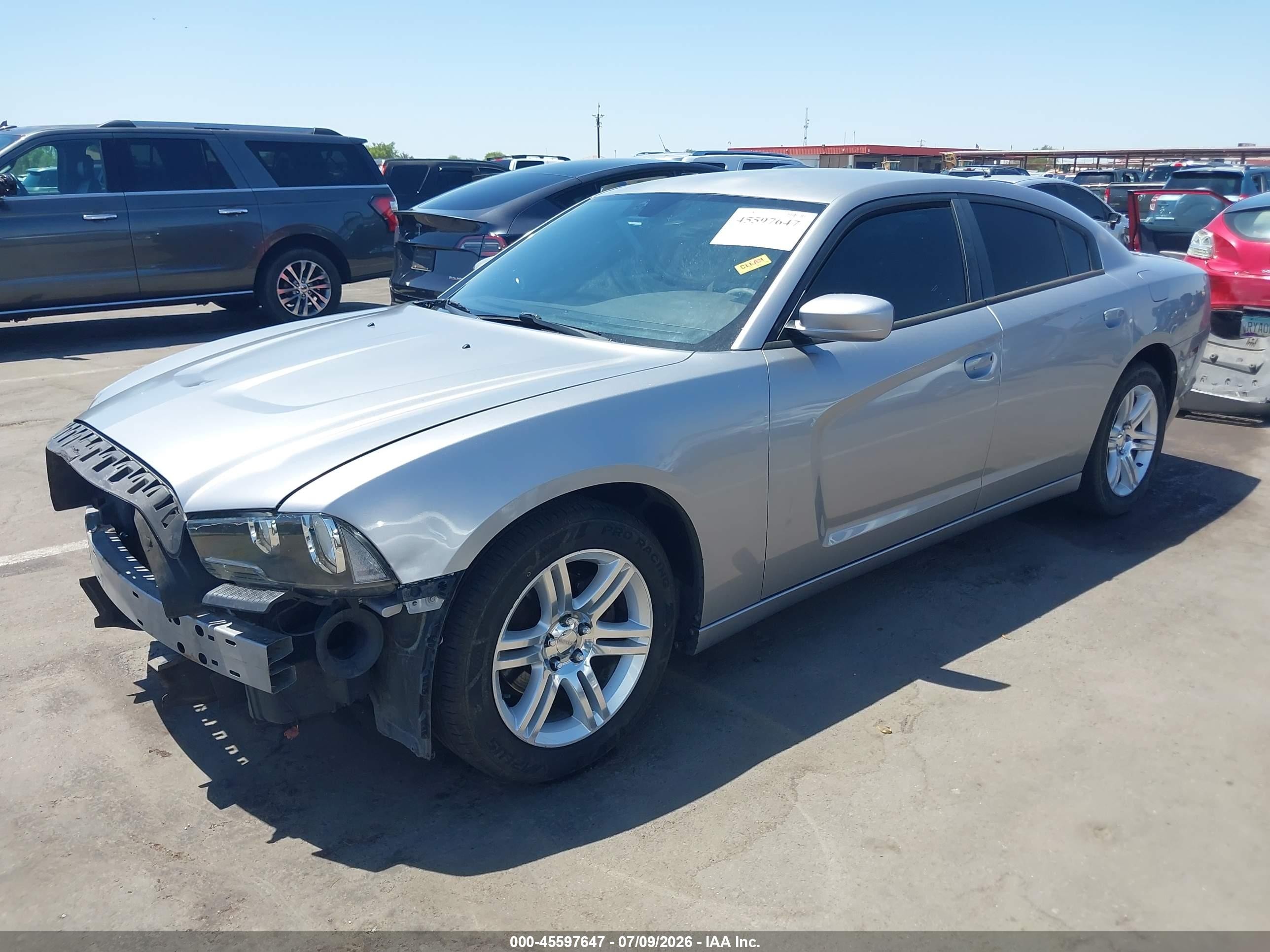 2011 Dodge Charger Silver vin: 2B3CL3CG4BH532219