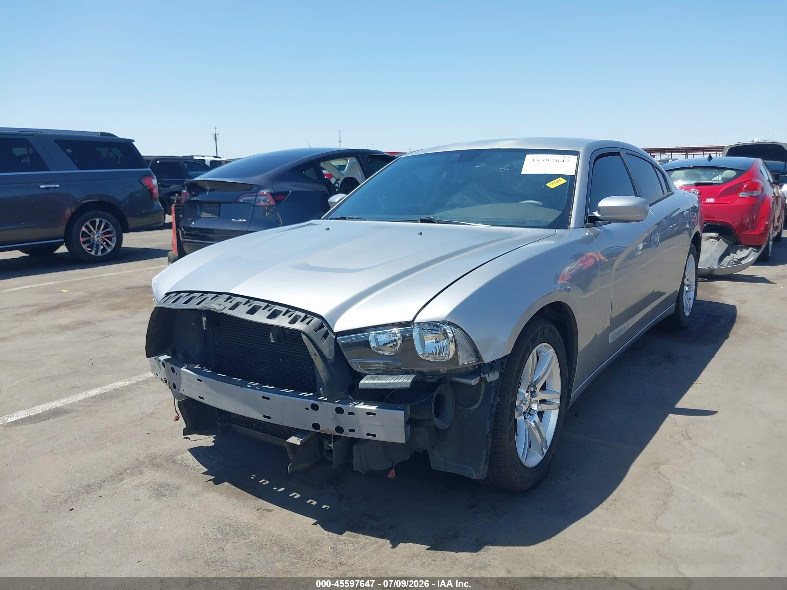 2011 Dodge Charger Silver vin: 2B3CL3CG4BH532219