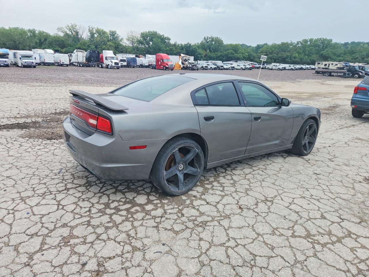 2011 Dodge Charger Gray vin: 2B3CL3CG4BH584126