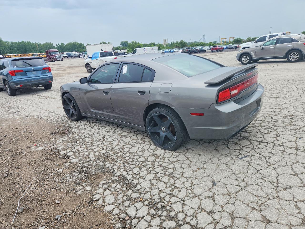2011 Dodge Charger Gray vin: 2B3CL3CG4BH584126