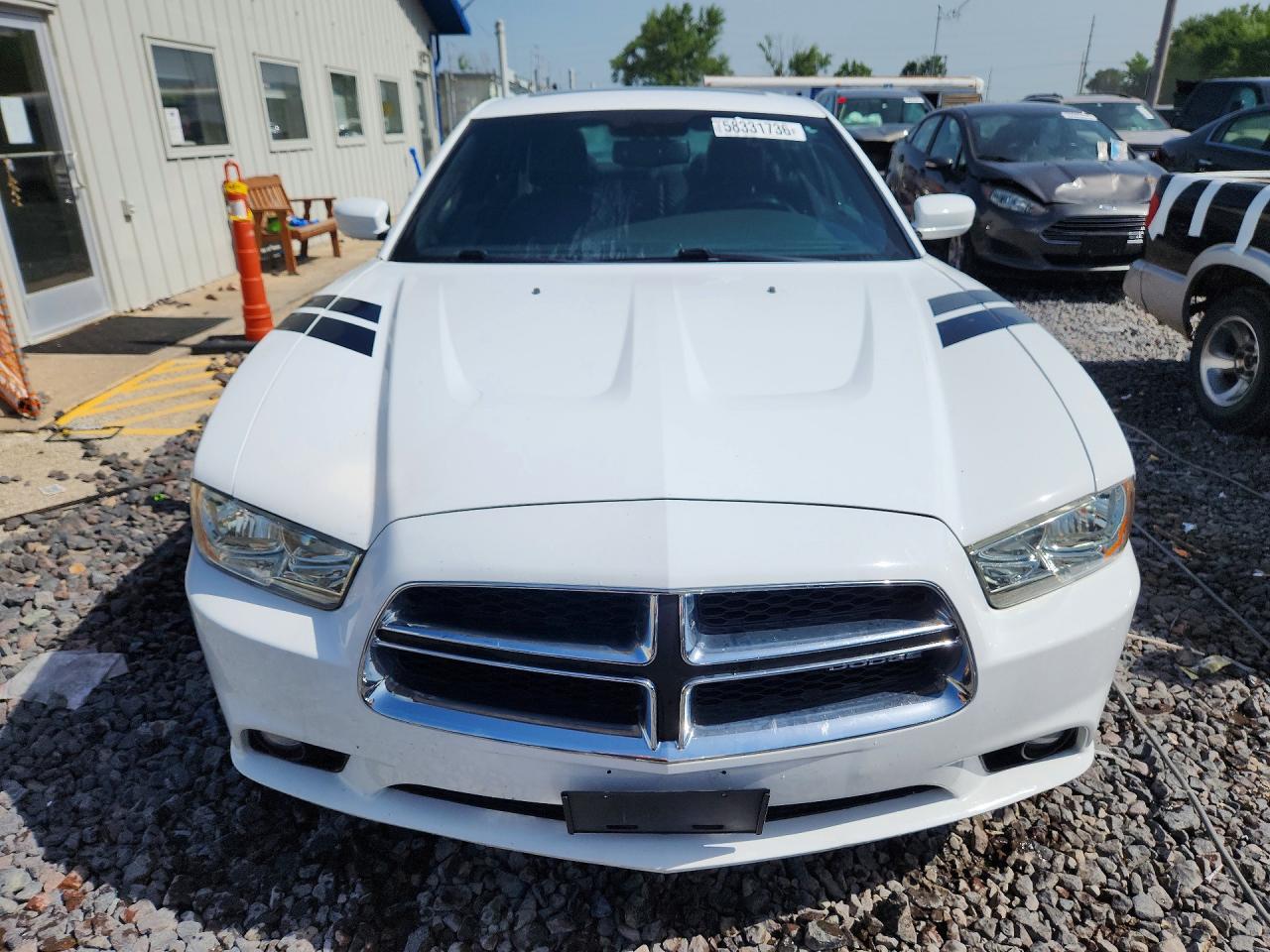 2011 Dodge Charger White vin: 2B3CL3CG4BH592873