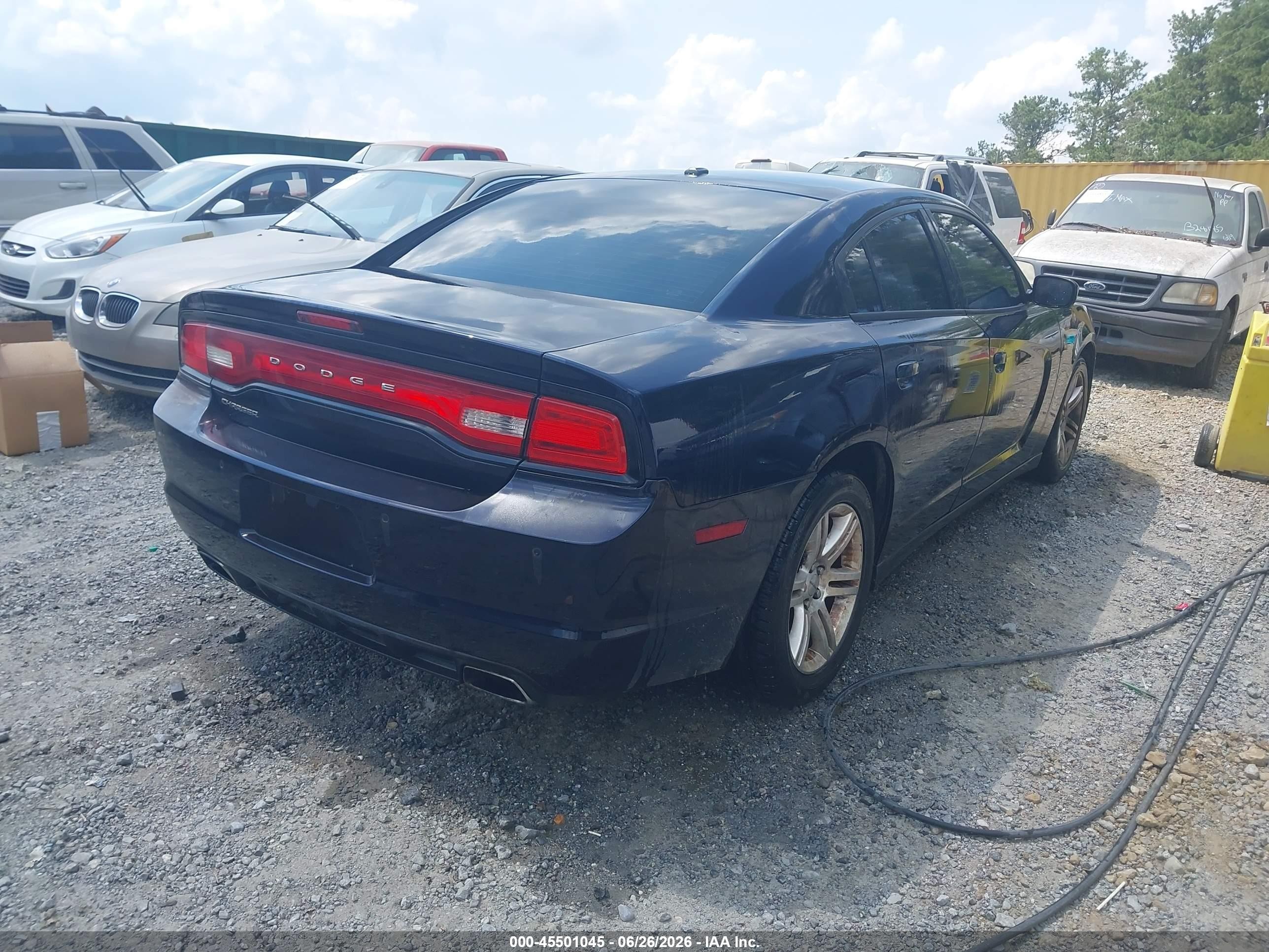 2011 Dodge Charger   Dark Blue vin: 2B3CL3CG5BH507734