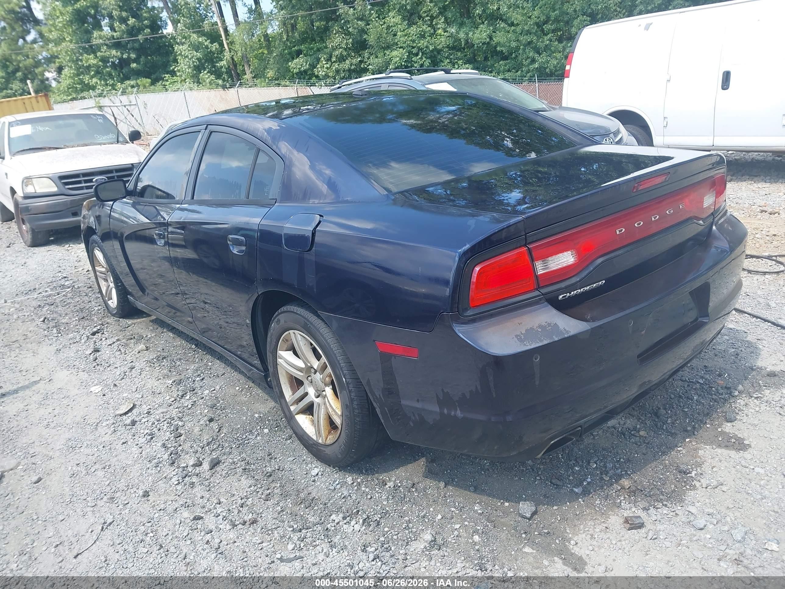 2011 Dodge Charger   Dark Blue vin: 2B3CL3CG5BH507734