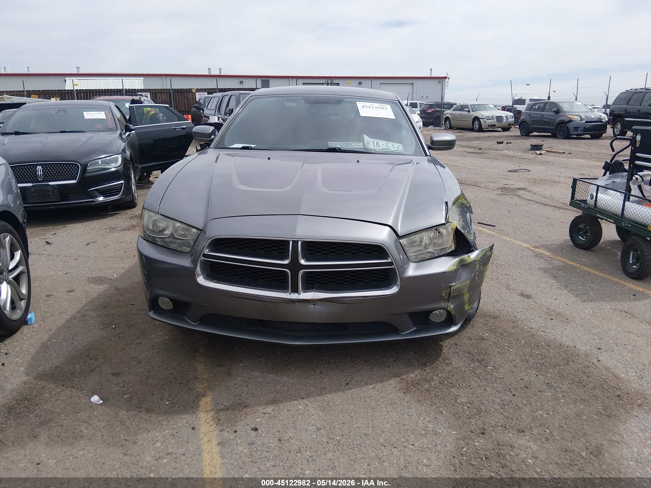 2011 Dodge Charger   Gray vin: 2B3CL3CG5BH527630