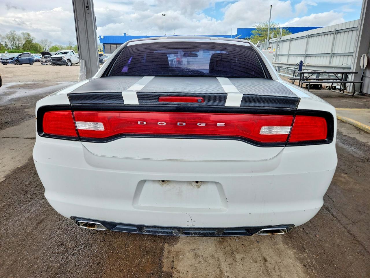 2011 Dodge Charger Se White vin: 2B3CL3CG5BH567349