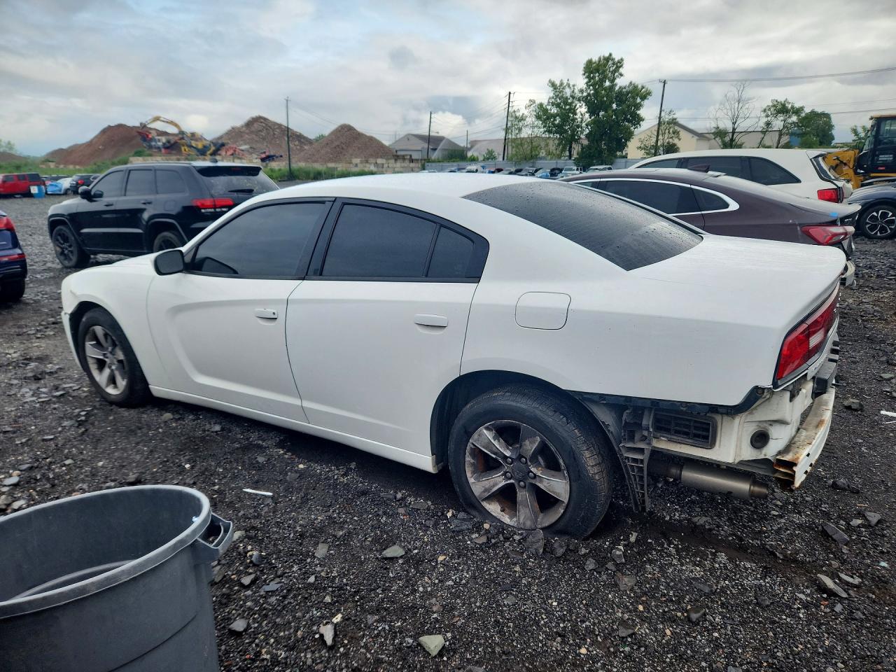 2011 Dodge Charger White vin: 2B3CL3CG5BH608093