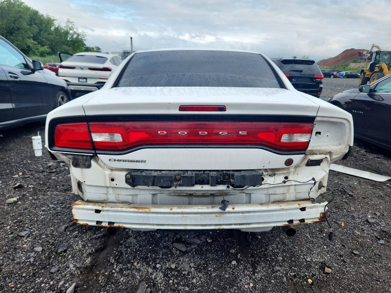 2011 Dodge Charger White vin: 2B3CL3CG5BH608093