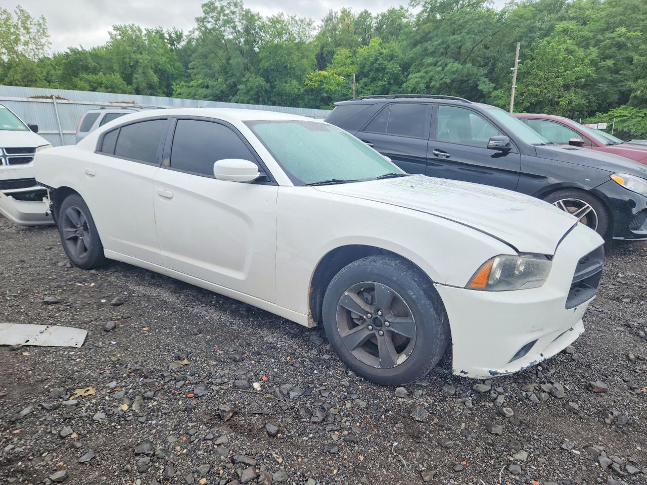 2011 Dodge Charger White vin: 2B3CL3CG5BH608093