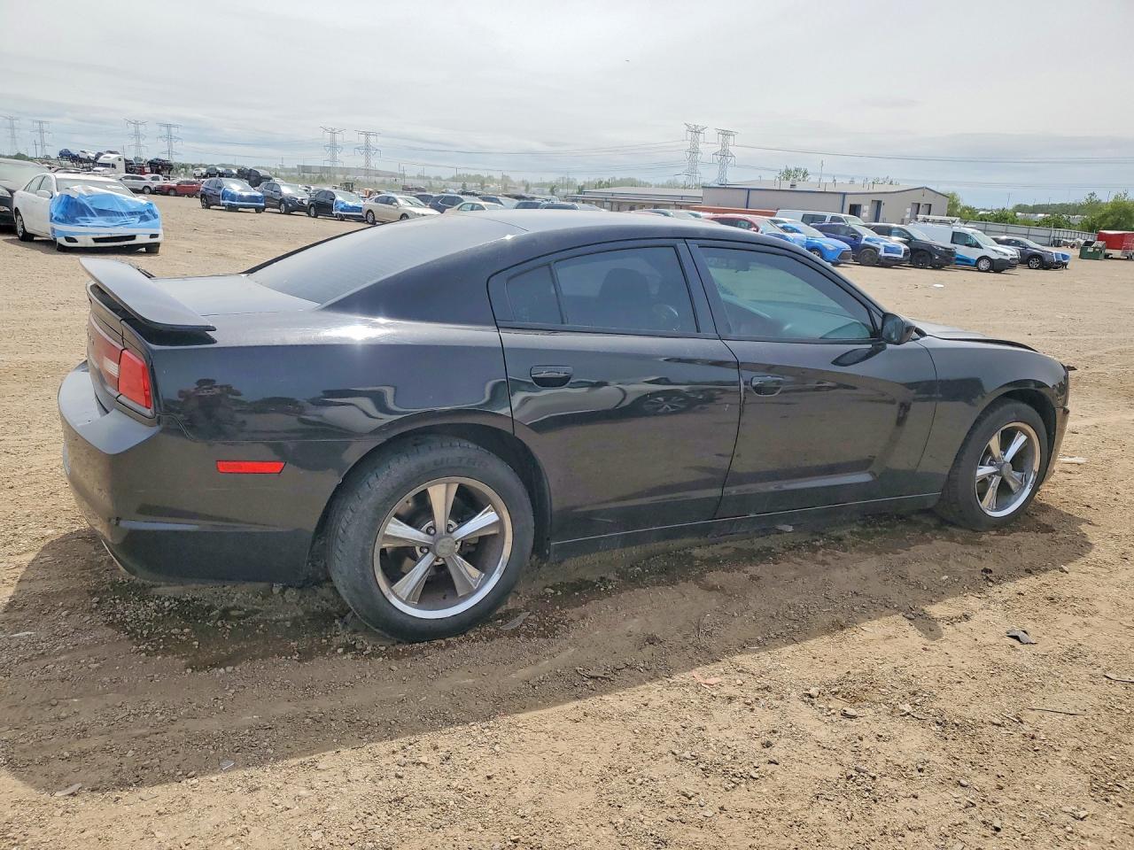 2011 Dodge Charger Black vin: 2B3CL3CG6BH512702