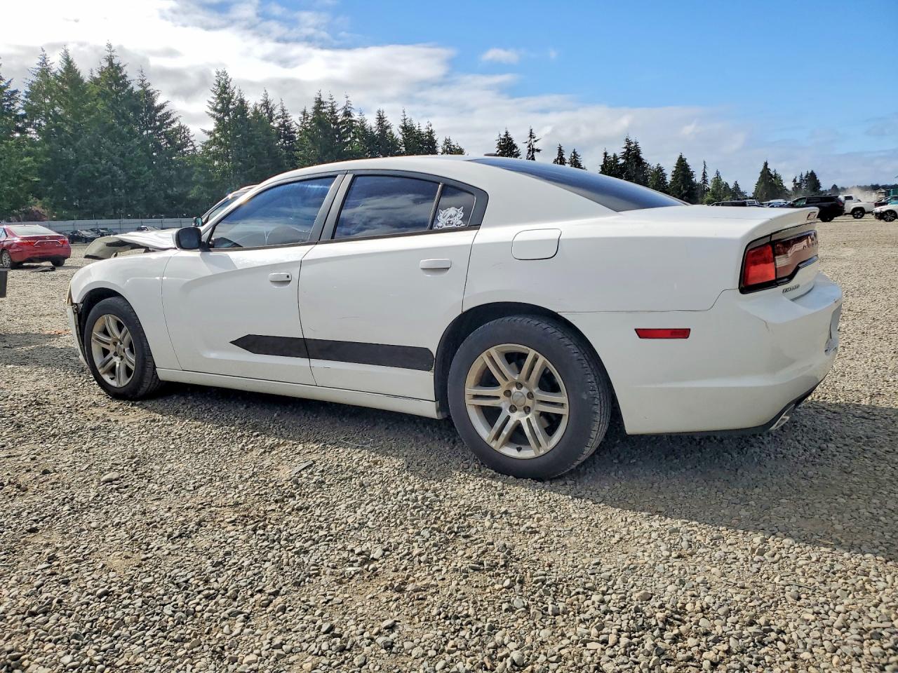 2011 Dodge Charger White vin: 2B3CL3CG6BH606806