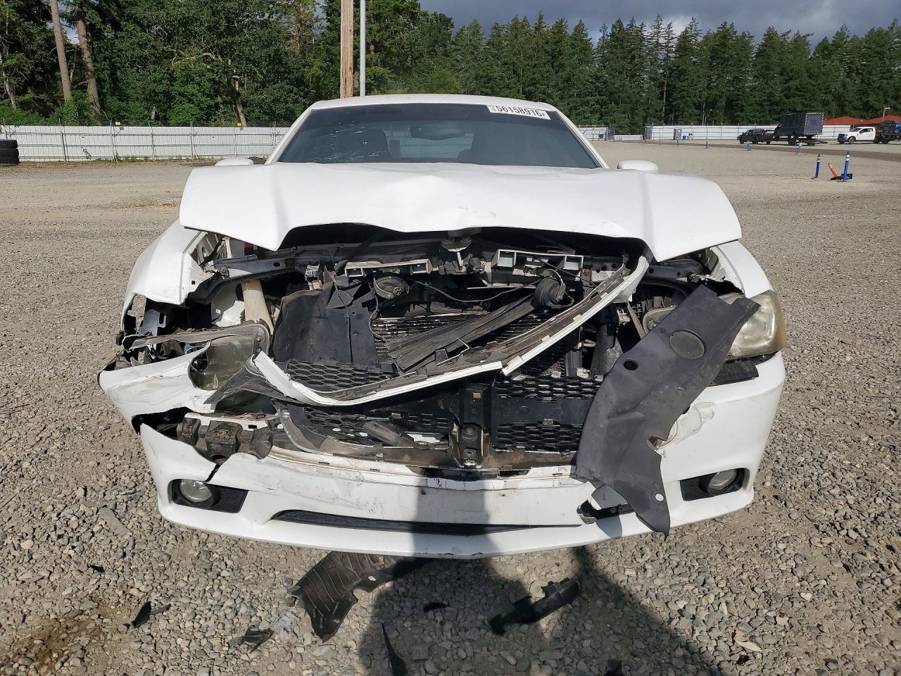 2011 Dodge Charger White vin: 2B3CL3CG6BH606806
