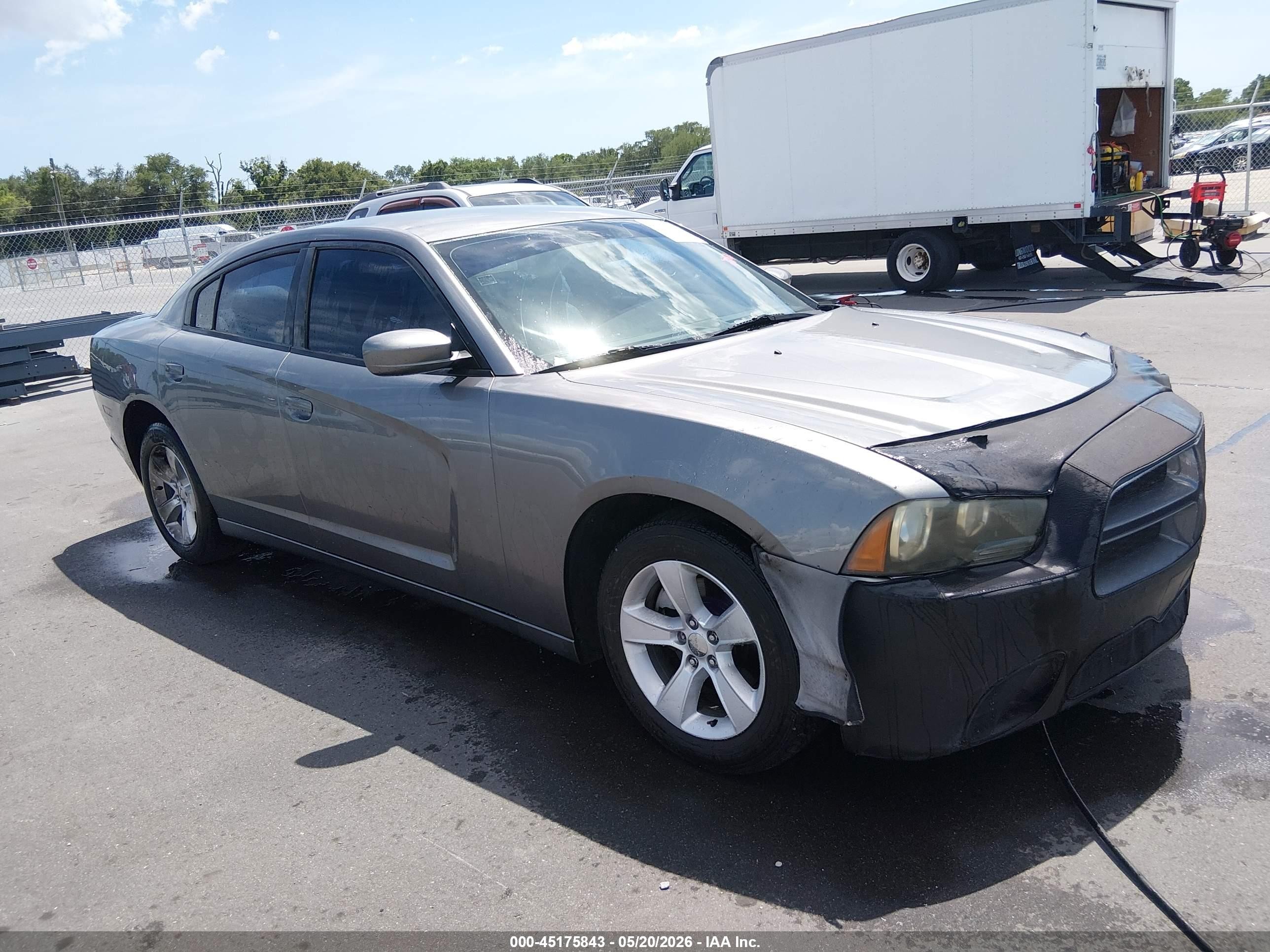 2011 Dodge Charger   Gray vin: 2B3CL3CG6BH608006