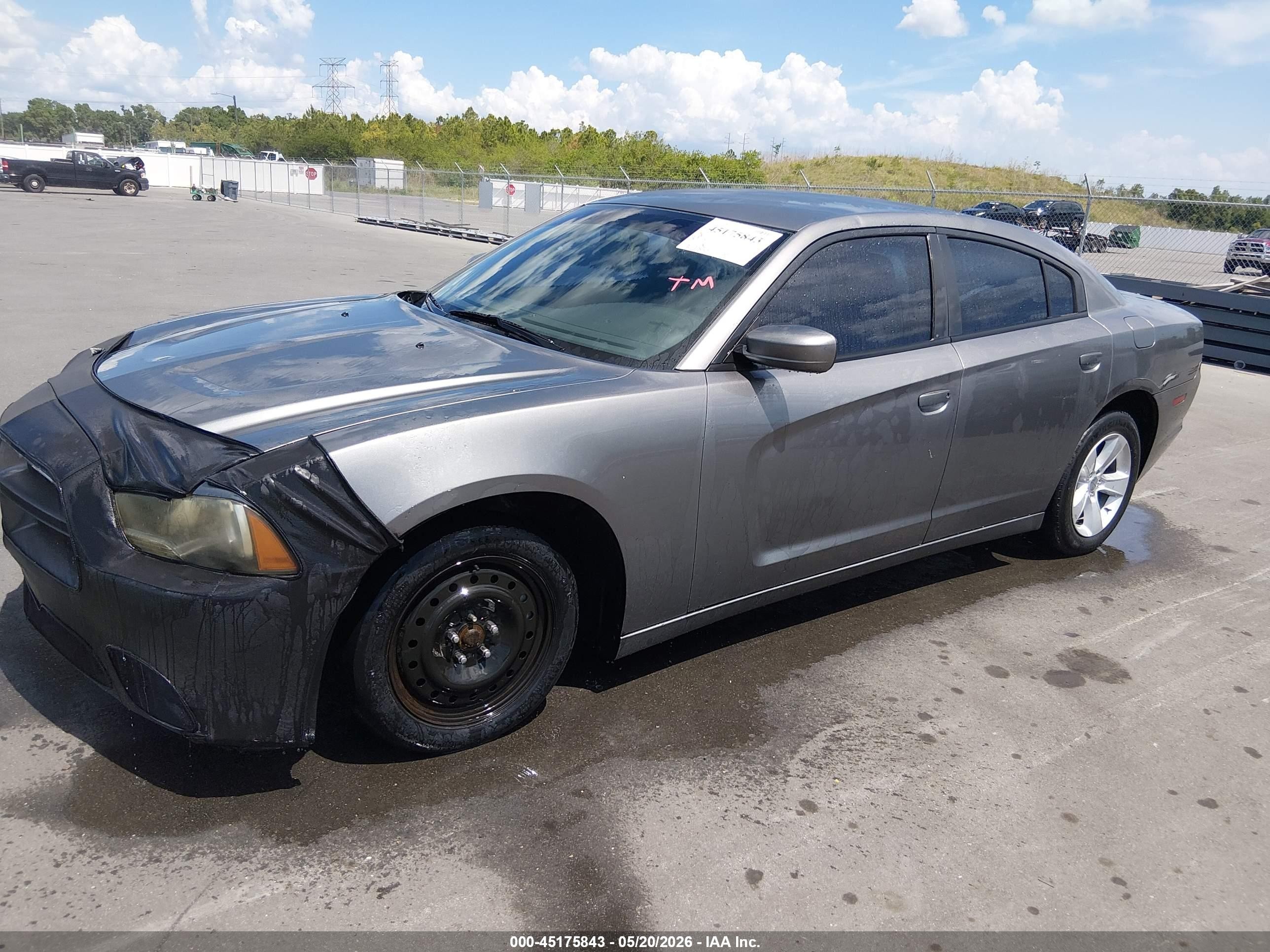 2011 Dodge Charger   Gray vin: 2B3CL3CG6BH608006